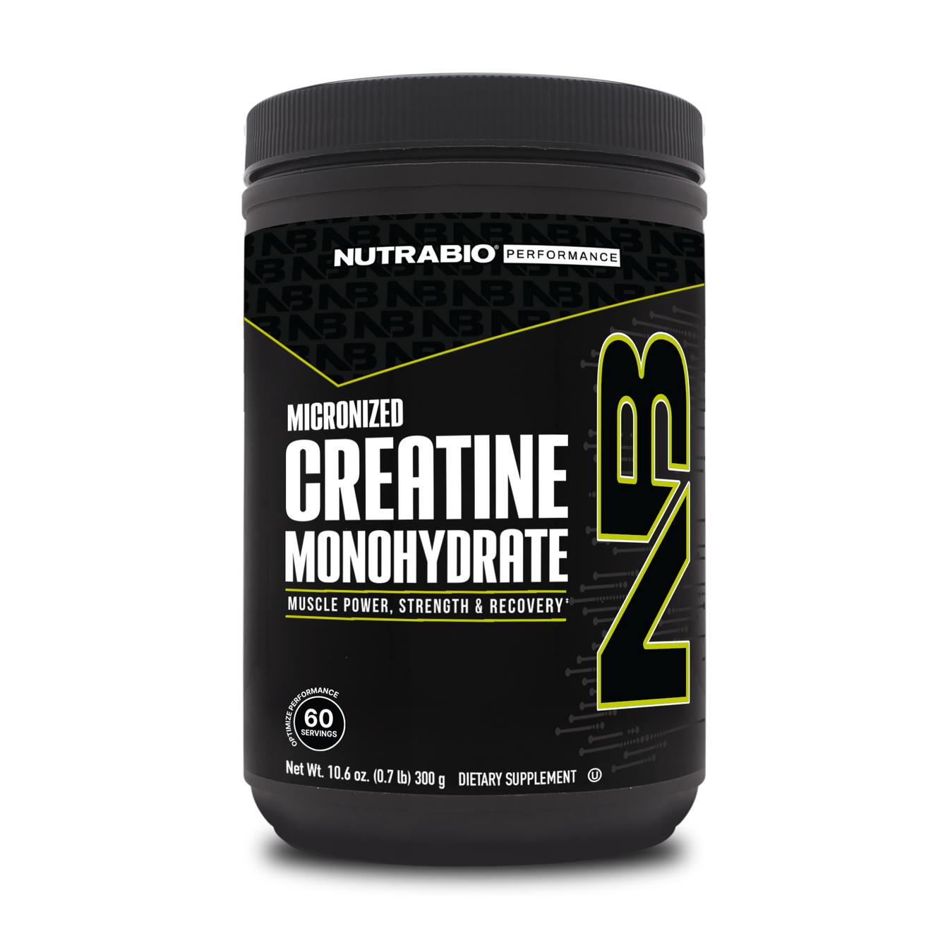 NutraBio Creatine Monohydrate