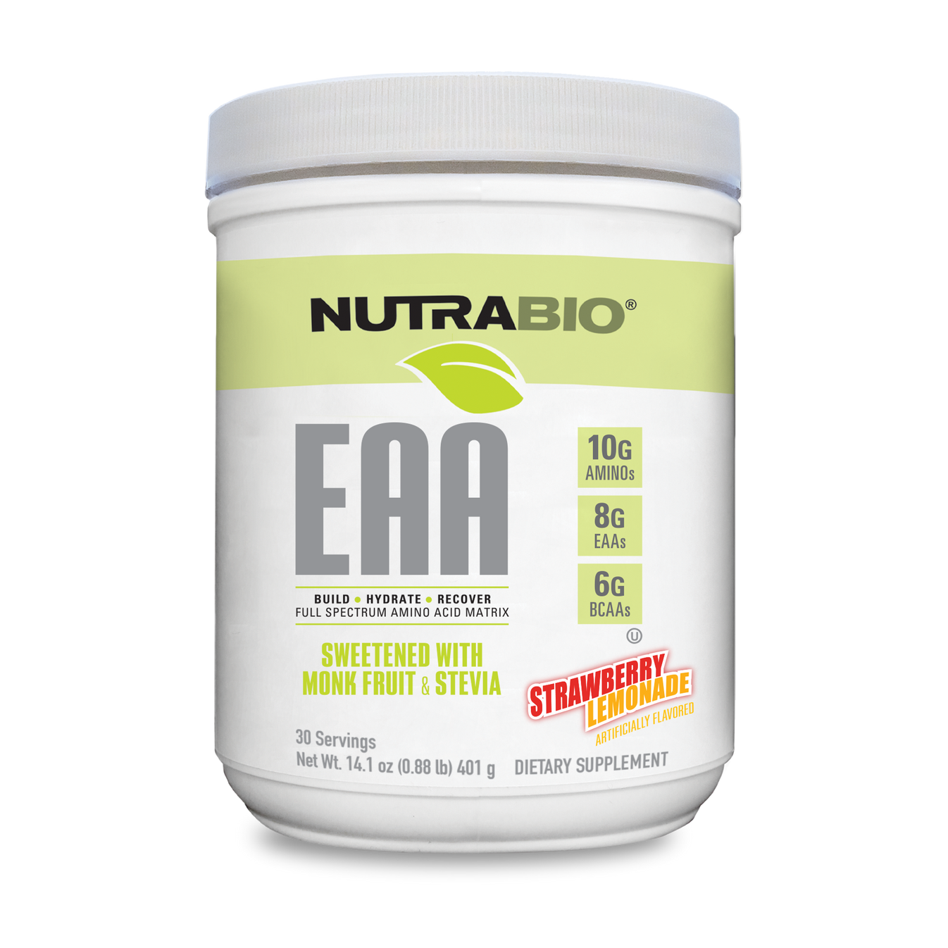 NutraBio EAA Natural Powder