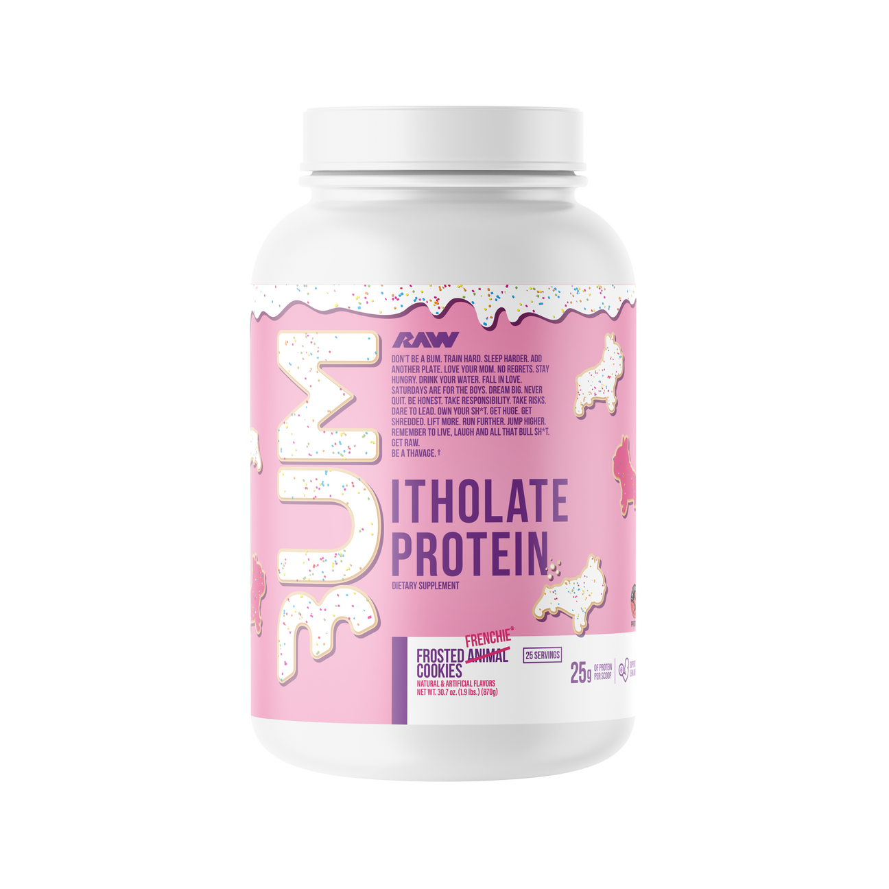 Raw CBUM Itholate Protein